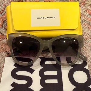 Marc Jacobs Women's Gray Gradient Cat-Eye Sunglasses